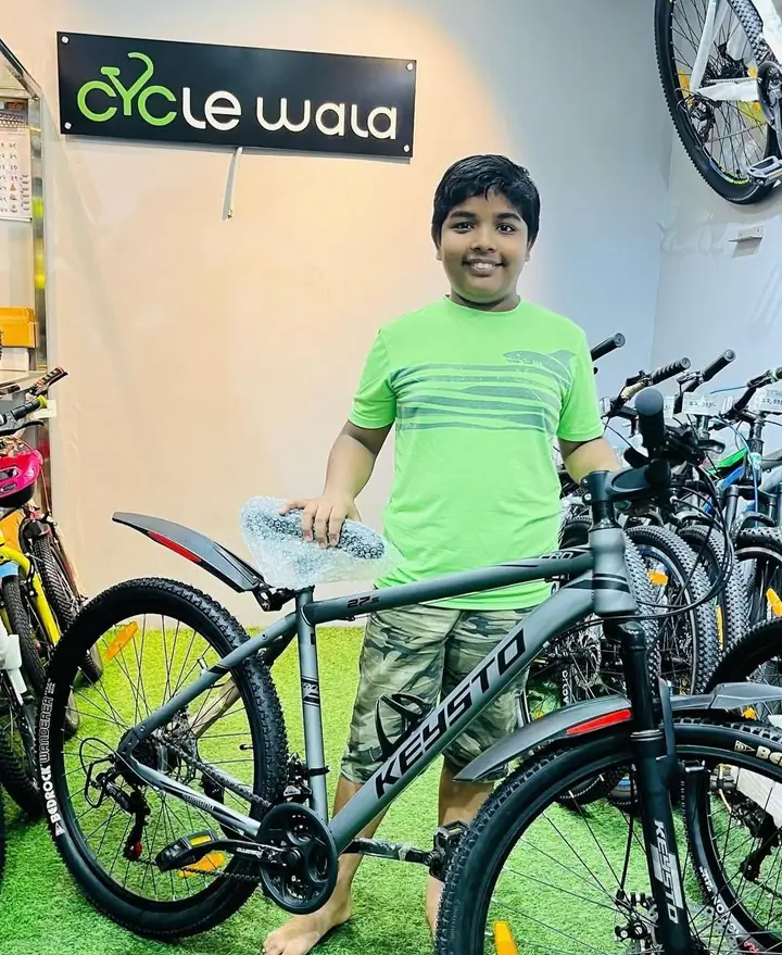 Inside the Cycle Wala shop