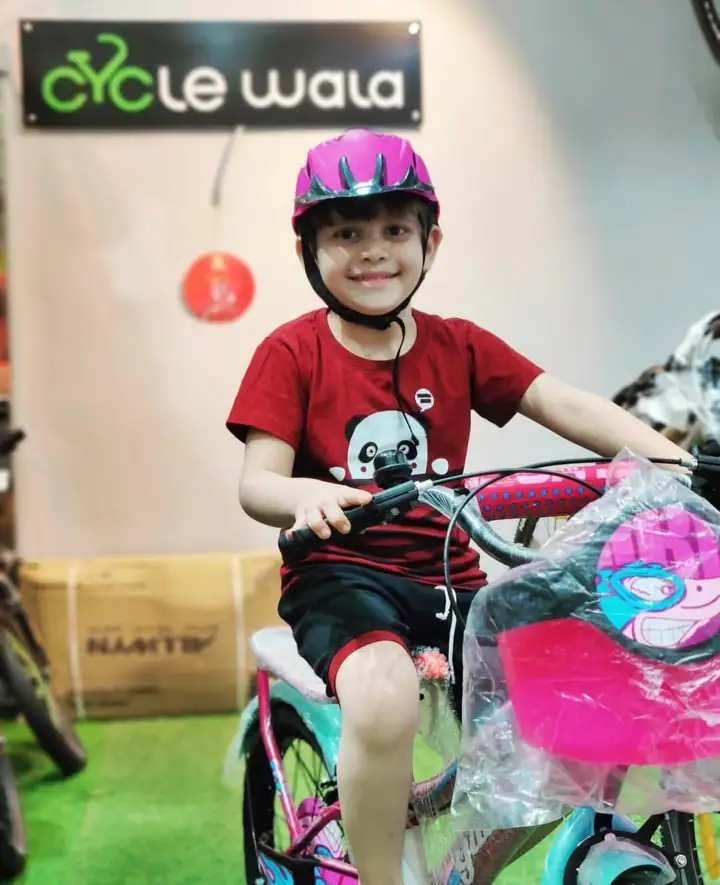 A photo from inside Cycle Wala