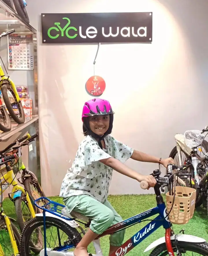 A photo from inside Cycle Wala