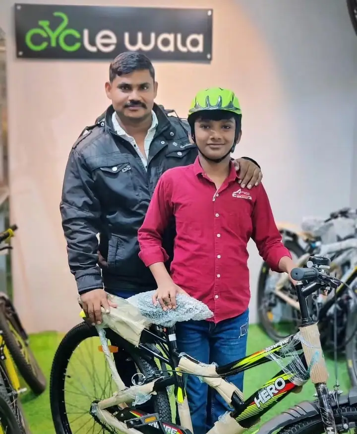A photo from inside Cycle Wala