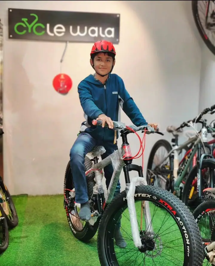 A photo from inside Cycle Wala